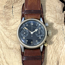 [227] - Tutima - Glashütte UROFA 59 / Fliegerchronograph / Fliegeruhr / Uhr WWII
