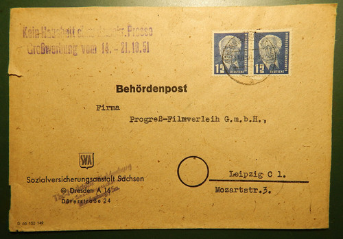 Ddr 1951 brief - ddr, 1951: