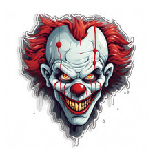 Autoaufkleber Sticker Horror