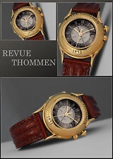 Luxuriöse Damenuhr REVUE THOMMEN  Serie Landmark swiss made mit "Sonnen-Kompass"