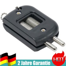 Schlittschuhkanten Messerschärfer Metall Schwarz für Schlittschuhe Schleifen DE