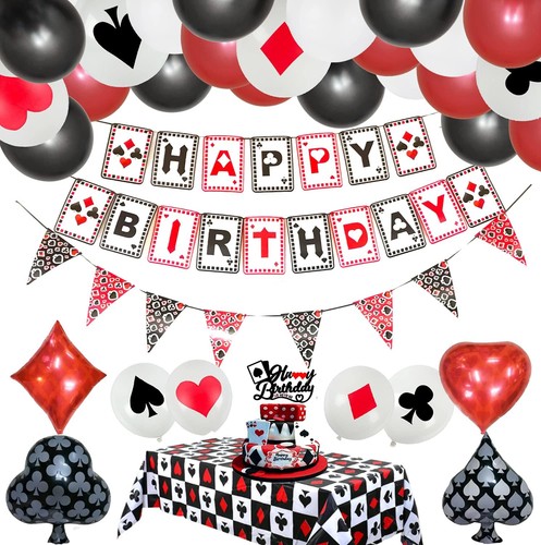 Casino party dekoration - party,