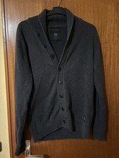 Damen Strick Pullover Jacke, Grau, Größe XL (44/46)