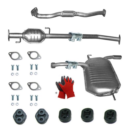 Komplette auspuff anbausatz - komplette, +