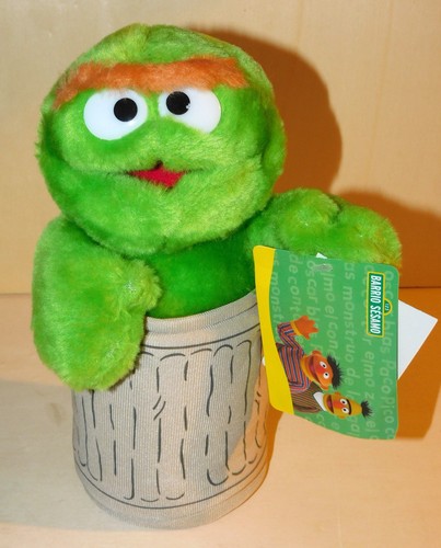 Plüschfigur oscar der - plüschfigur,