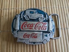 Coca Cola Oldtimer Gürtelschnalle Schnalle Mega Rar selten 