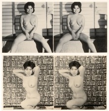 19 Akt Stereofotos aus Japan