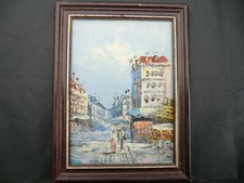 Pariser Stadtszene mit