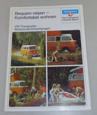 Prospekt / Broschüre VW T2