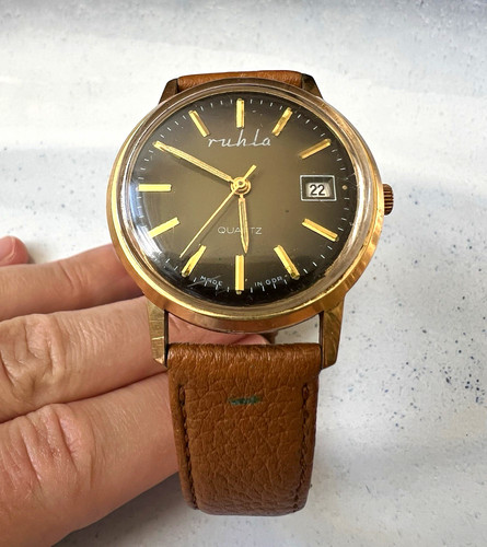 Ruhla quartz 1983 ddr - quartz,