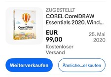 COREL CorelDRAW Essentials 2020, Windows 10, Deutsch, Box Hobby Grafikprogramm