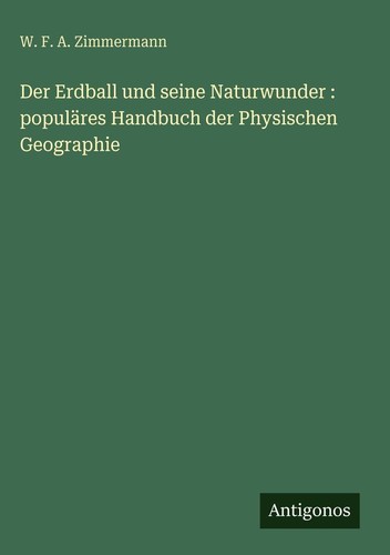 Der erdball und seine - und,