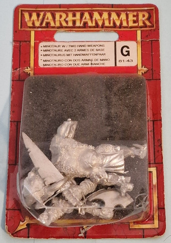 Warhammer fantasy minotaurus - fantasy,