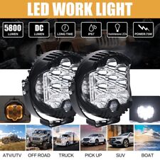 75W LED Arbeitsscheinwerfer KFZ Offroad Scheinwerfer 12V 24V Für Jeep SUV Bagger