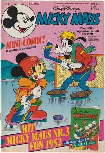 Micky maus 1988 - maus, #51/1988
