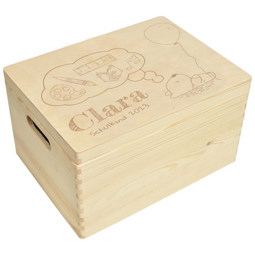Holzbox personalisiert