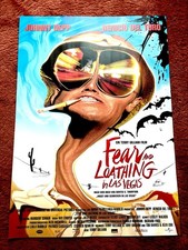 Fear and Loathing in Las Vegas Kinoplakat Poster A1, GEROLLT, Johnny Depp, Toro