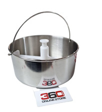 Eiscremebehälter Edelstahlbehälter für Eismaschine Graef IM700/IM706 UVP: 49,-€