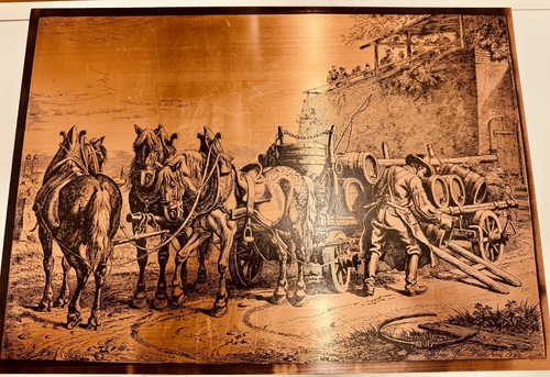 Reliefbild kupferstich - reliefbild,