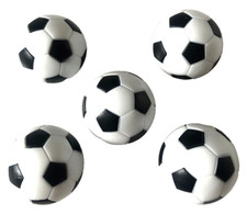 5 Top Kicker Bälle  Weiß -