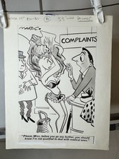 ORIGINAL CARTOON ART MAROC