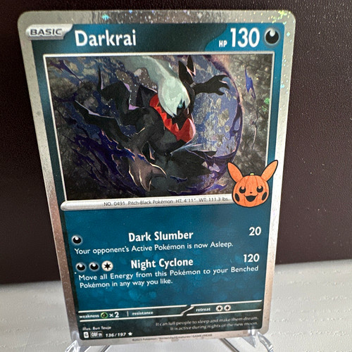 Pokémon tcg darkrai 136 197 - tcg,