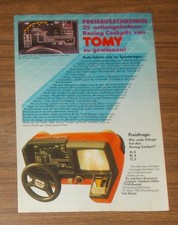 Seltene Werbung TOMY Racing