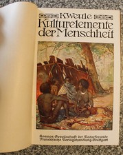 Dr. Weule, Kulturelemente der Menschheit, gebunden