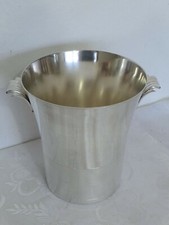 Weinkühler, Flaschenkühler, Vase, Übertopf versilbert, Reneka