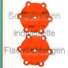 2x Membran Benzinpumpe für VW T1, Käfer, Karmann Ghia, Porsche 356