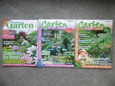 Garten Zeitung Mein schöner Garten 3 Hefte Jahrgang 2007 Konvolut