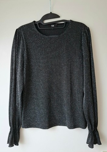 Shirt bluse mit glitzer m - shirt,