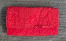 Kipling: Geldbörse, Brieftasche, Portemonaie, rot (gebraucht)