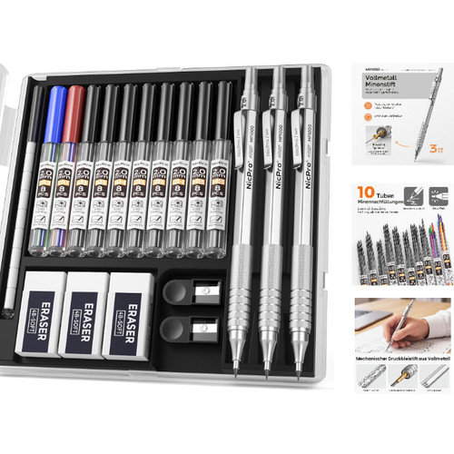 Druckbleistift set mm - druckbleistift, 2.0