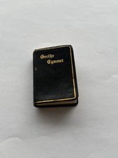 Goethe egmont miniaturbuch - goethe,