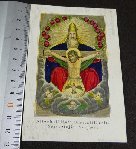 Andachtsbild holy card - andachtsbild,