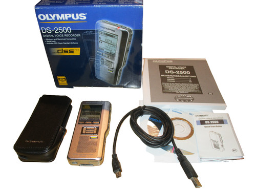 Olympus 2500 digital voice - olympus, ds-2500