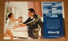 Seltene Werbung ALLIANZ Altersvorsorge - Kleinkind mit Windel 2000