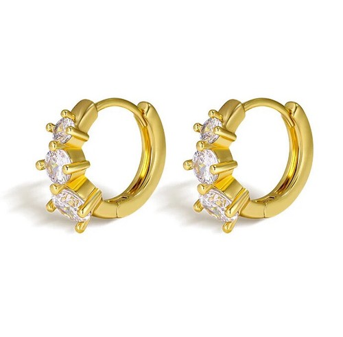 Damen ohrringe creolen gold - damen,