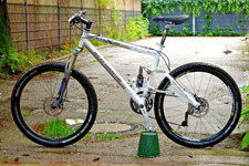 Rocky Mountain ETS-X70 26" silber weiß gebraucht top Zustand XT bereit  für 2026