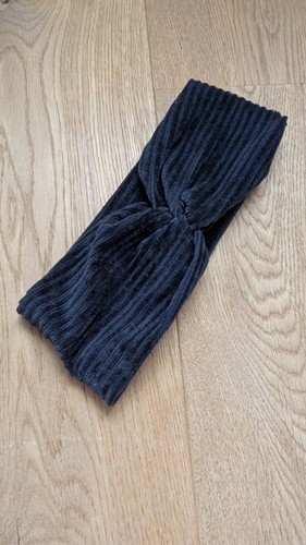 Dunkelblaues stirnband - dunkelblaues,