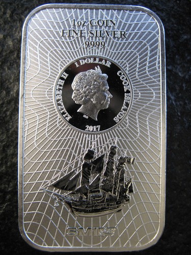 Unze silber 999 silberbarren - 1,