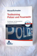 Testtraining Polizei und Feuerwehr Buch + CD Hesse/Schrader Eichborn Verlag