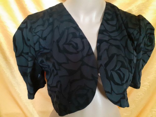 Bolero samtig edel - (b48),