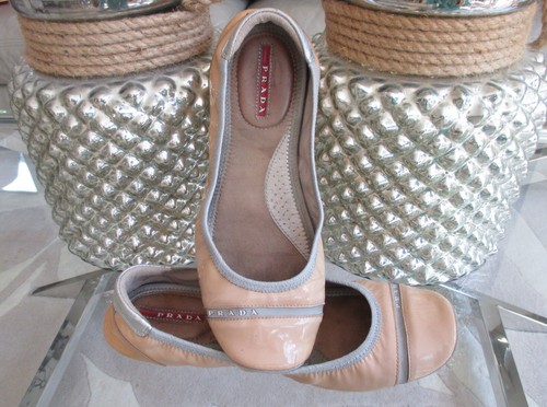 Ballerina prada lack leder - prada,, lack-leder