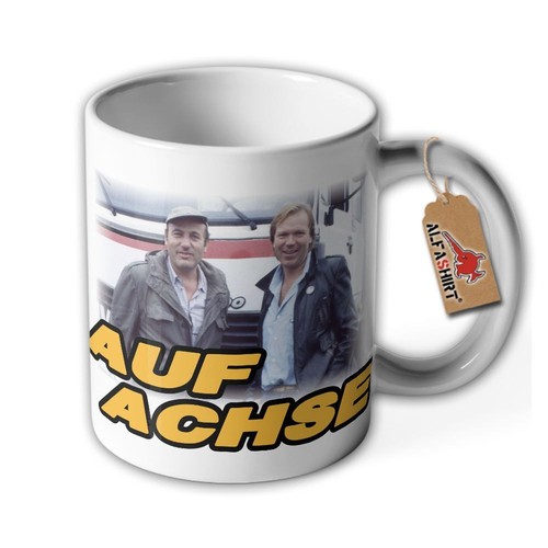 Tasse auf achse - tasse, fahrer