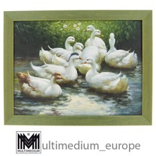 Ölgemälde Enten Ölbild