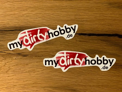 Dirty hobby aufkleber - my,