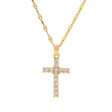 Damen Kette mit Kreuz