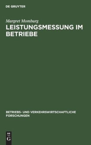 Leistungsmessung betriebe - leistungsmessung, im